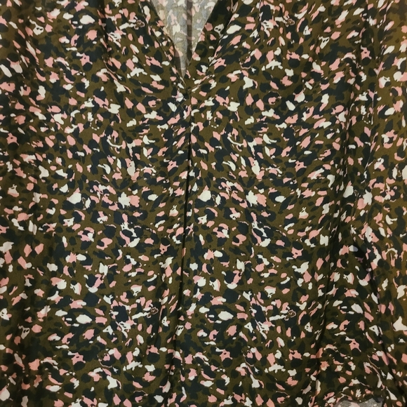 ZADIG & VOLTAIRE Tink Abstract Print Top Blouse Shirt Women’s S Black Multi - Picture 7 of 14